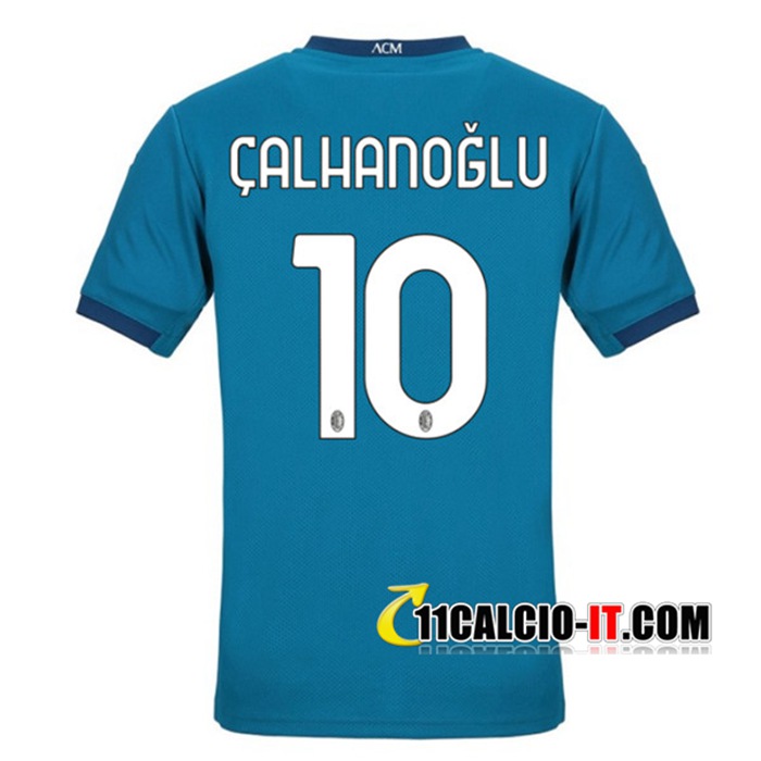 Le Nuove Maglia Calcio AC Milan (CALHANOGLU 10) Seconda 2020/2021