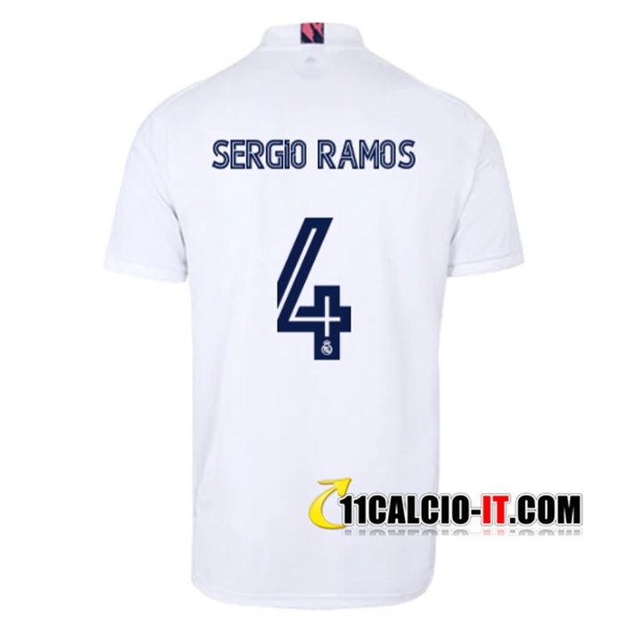 Store Maglia Calcio Real Madrid (SERGIO RAMOS 4) Prima 2020/2021