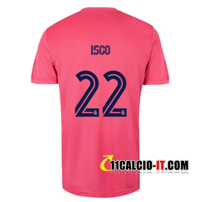 Personalizzazione Maglia Calcio Real Madrid (ISCO 22) Seconda 2020 ...