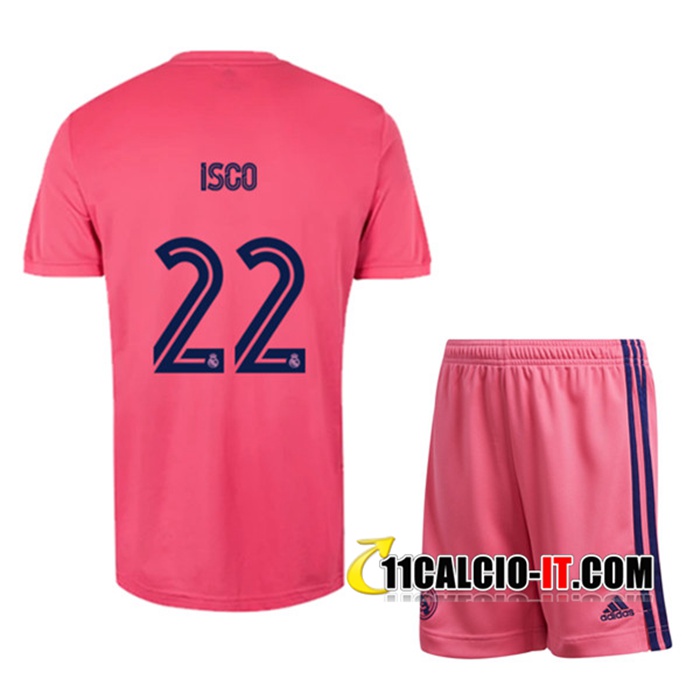 Numeri Maglia Calcio Real Madrid (ISCO 22) Bambinos Seconda 2020/2021