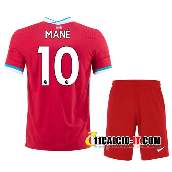 Crea Maglia Calcio FC Liverpool (MANÉ 10) Bambino Terza 2020/2021