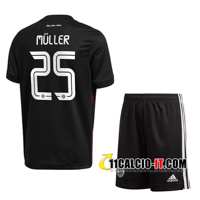 Personalizza Maglia Calcio Bayern Monaco (Müller 25) Bambinos ...
