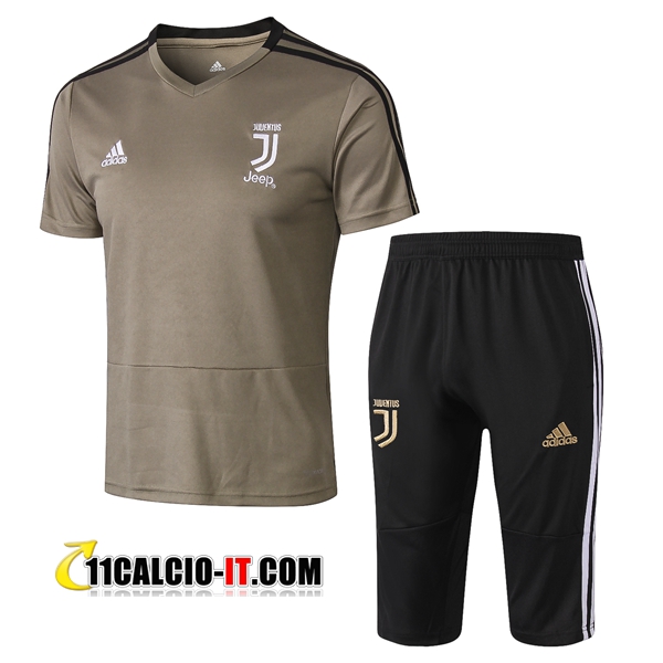 Nuove Kit Maglia Allenamento Juventus Pantaloni 3/4 Blu 2020/21 ...