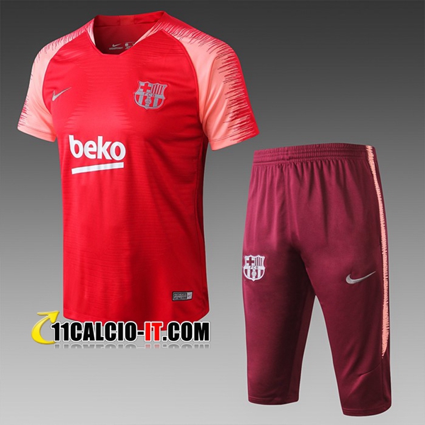 Nuove Pre-partita T Shirt Allenamento FC Barcellona Pantaloni 3 ...