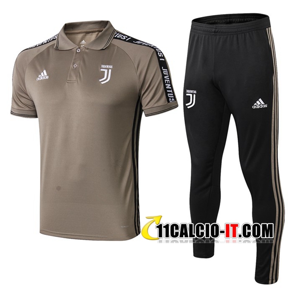 Nuove Kit Maglia Polo Juventus Pantaloni Giallo 2019/20 | Tailandia