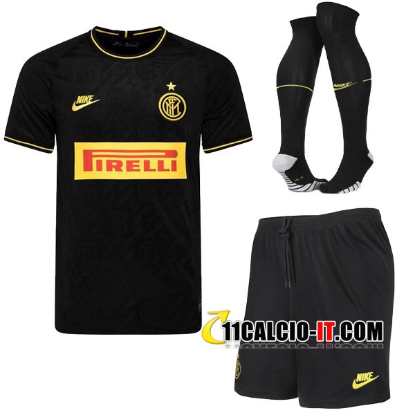 Nuove Kit Maglia Calcio Inter Milan Terza Calzettoni 2019 20