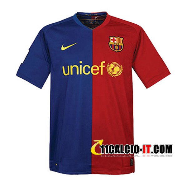 Maglia Calcio FC Barcellona Prima 2008 2009