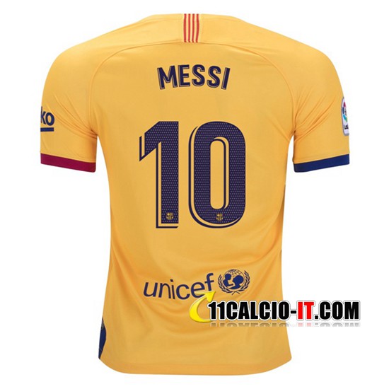Maglia BARCELLONA Lionel Messi 10 Maglietta shirt Camiseta CALCIO 2019 UFFICIALE 