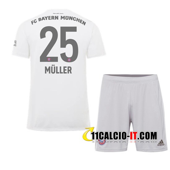 Nuove Maglia Calcio Bayern Monaco (MULLER 25)Bambino Seconda 2019 ...