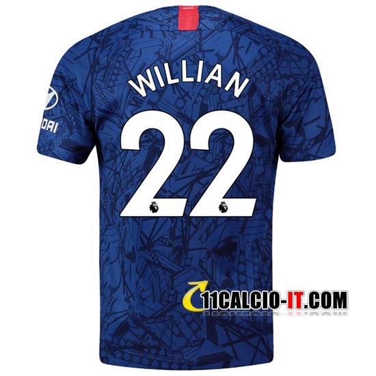 Nuove Maglia Calcio FC Chelsea (Willian 22) Prima 2019/20 | Tailandia