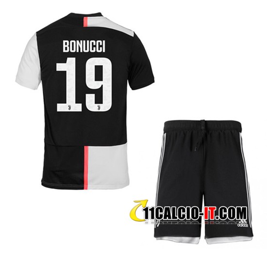 Nuove Maglia Calcio Juventus (BONUCCI 19) Bambino Prima 2019/20 ...