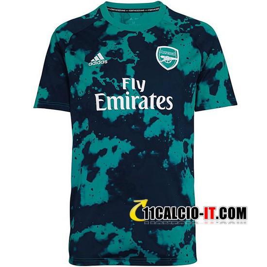Nuove Kit Maglia Allenamento Arsenal Pantaloni Blu Royal 2020/21 ...