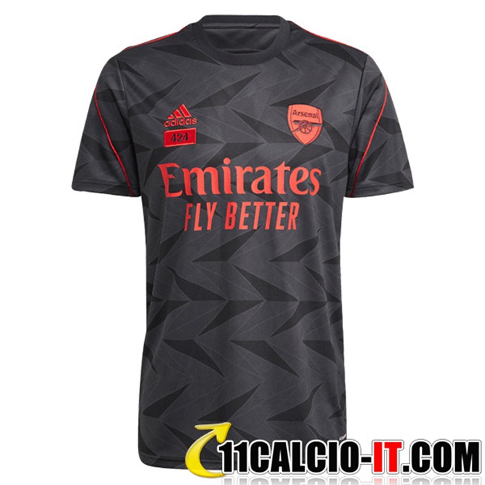 Siti Per Comprare T Shirt Allenamento Arsenal 424 Nero 2021/2022