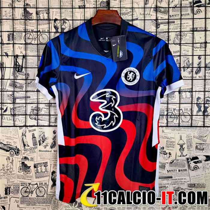 Store T Shirt Allenamento FC Chelsea Blu/Rosso 2021/2022