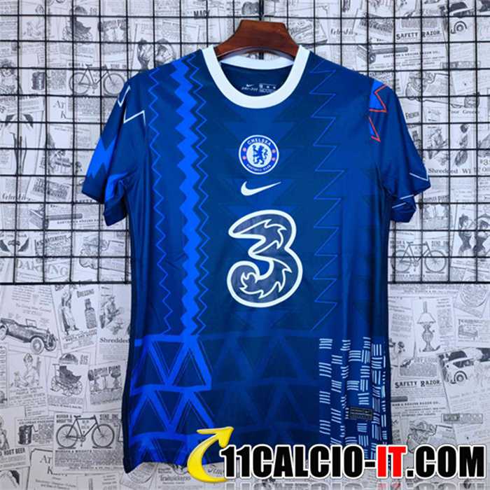 Imitazioni T Shirt Allenamento FC Chelsea Blu 2021/2022