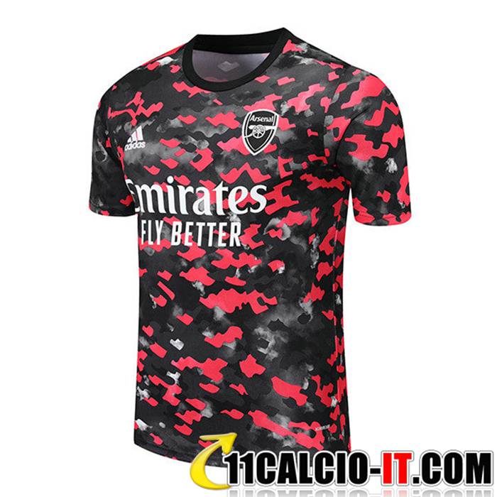 Siti Per Comprare T Shirt Allenamento Arsenal Rosso/Nero 2021/2022
