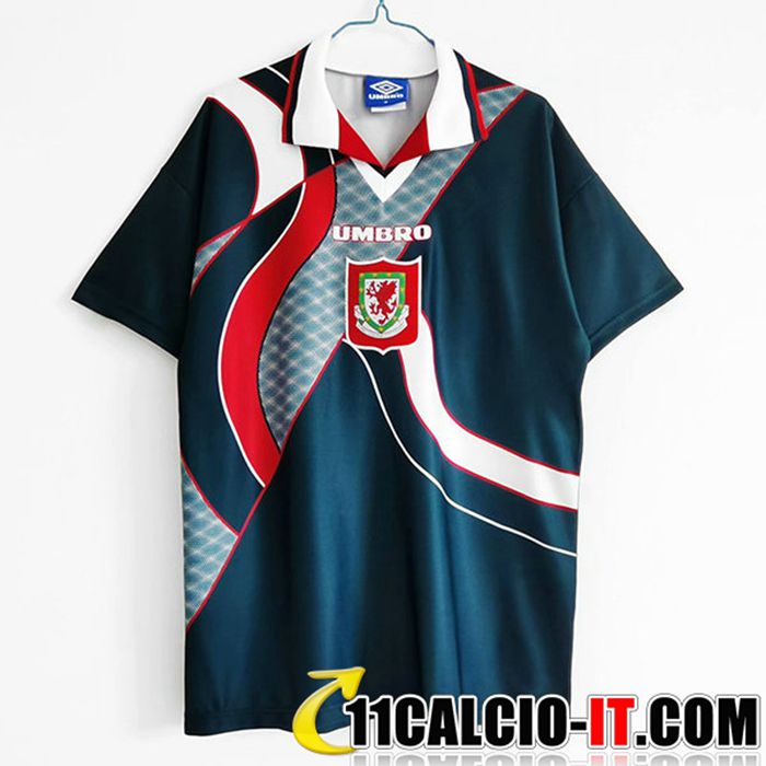 Siti Dove Maglie Calcio Galles Retro Seconda 1994/1995