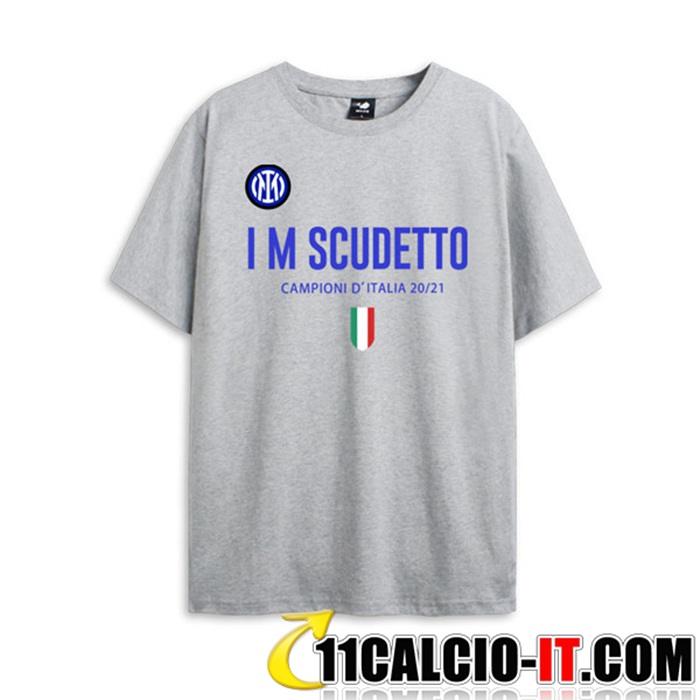 Vendita T Shirt Allenamento Inter Milan Bianca/Nero 2021/2022