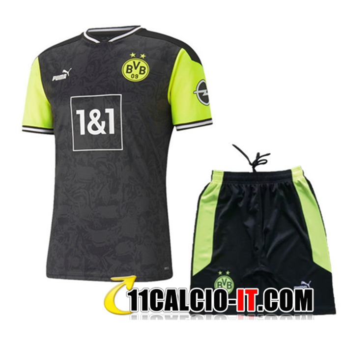Shop Maglie Calcio Dortmund BVB Bambino Fourth 2020/2021