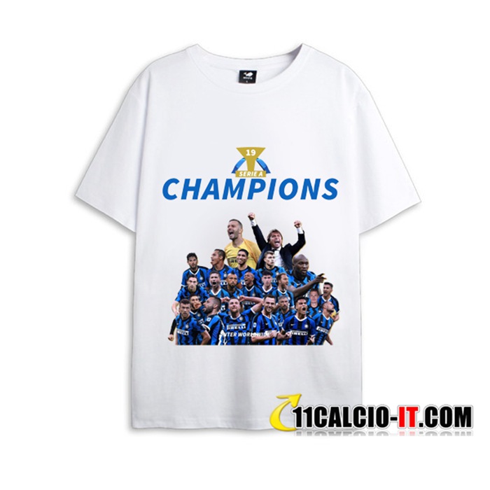 Personalizzazione T Shirt Allenamento Inter Milan Serie A 19 ...