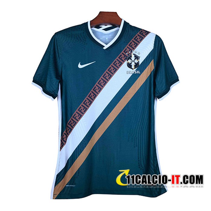 Nuove T Shirt Allenamento Brasile Verde 2020/21 | Tailandia
