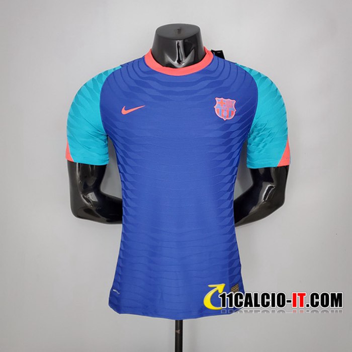 Collezione T Shirt Allenamento FC Barcellona Player Version Blu ...