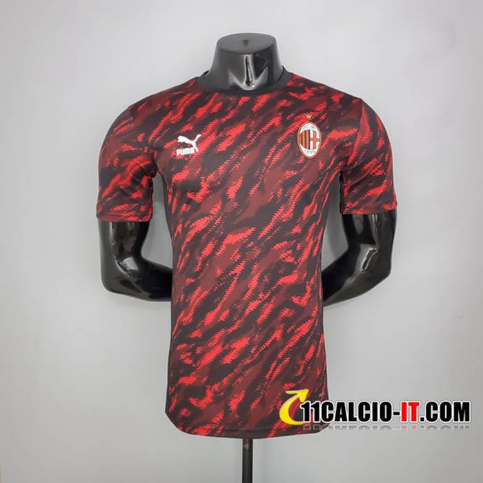 ac milan warm up shirt