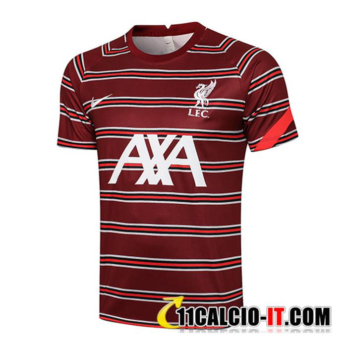 Acquistare T Shirt Allenamento FC Liverpool Rosso 2021/2022