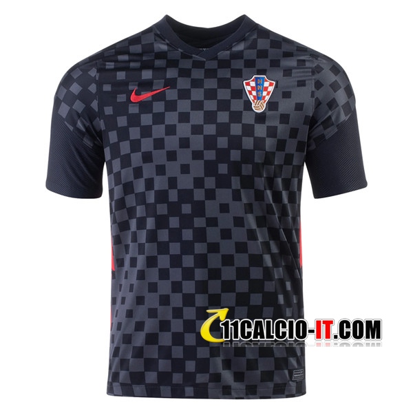 Nuove Maglia Calcio Croazia Seconda UEFA Euro 2020