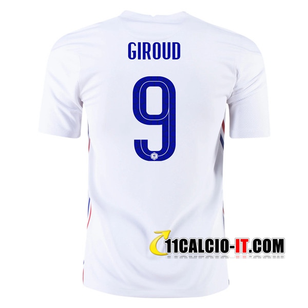 Maglia Calcio Francia (Giroud 9) Seconda 2020/2021