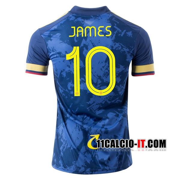 Maglia Calcio Colombia (JAMES 10) Seconda 2020/2021