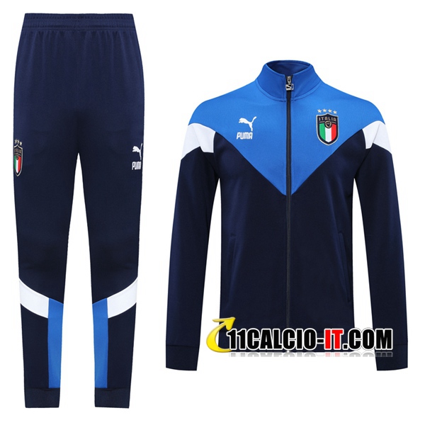 Nuove Tuta Calcio - Giacca Italia Blu 2020/2021 | 11calcio-it