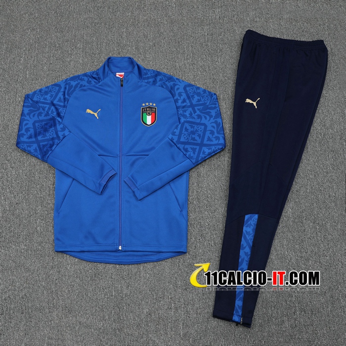 Nuove Tuta Calcio - Giacca Italia Blu 2020/2021 | 11calcio-it