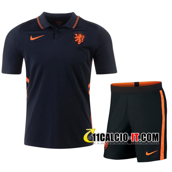 Kit Maglia Calcio Paesi Bassi Seconda Pantaloncini 2020/2021