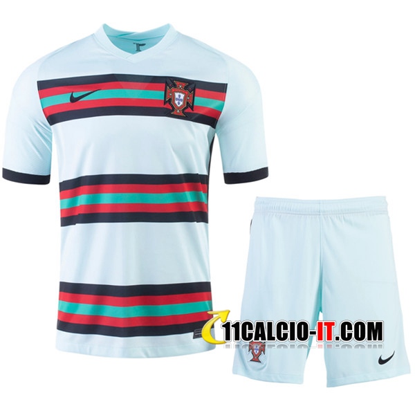 Kit Maglia Calcio Portogallo Seconda Pantaloncini 2020/2021
