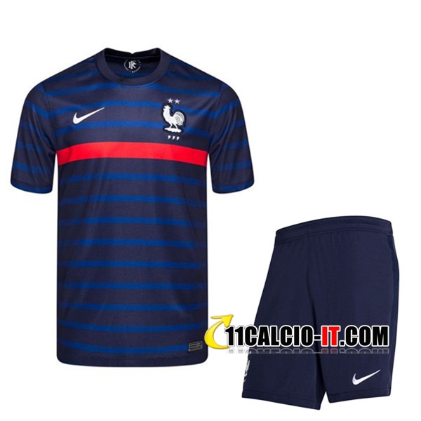 Kit Maglia Calcio Francia Prima Pantaloncini 2020/2021