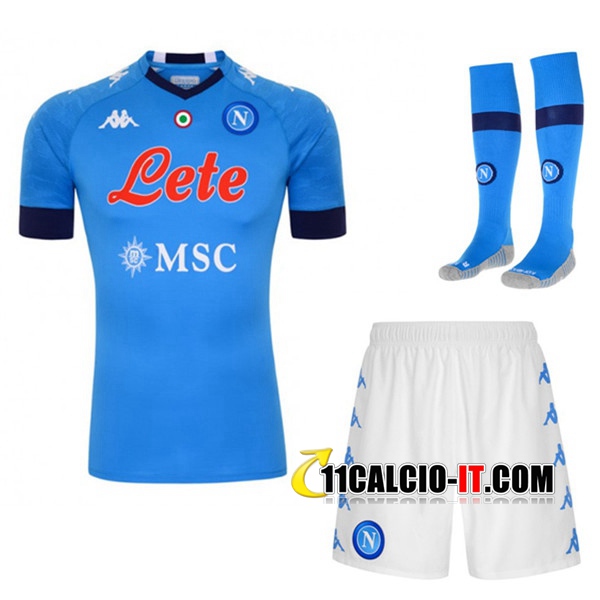 Crea Kit Maglia Calcio SSC Napoli Prima (Pantaloncini Calzini ...