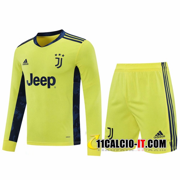 Crea Kit Maglia Calcio Juventus Portiere Giallo 2020/2021