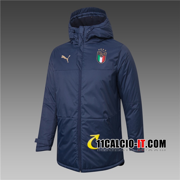 Nuove Piumino Calcio Italia Blu Marin 2020-2021 | 11calcio-it