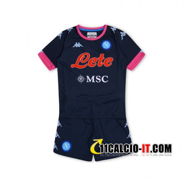 Maglia SSC Napoli Bambino Limited Edition Blu/Nero 2021/2022 ...