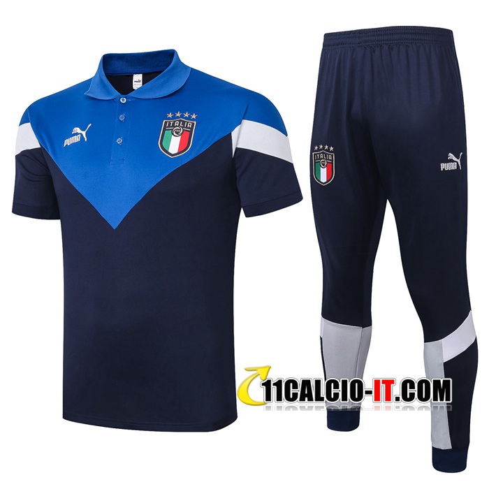 Nuove Kit Maglia Polo Italia Pantaloni Blu 2020/21 | Tailandia