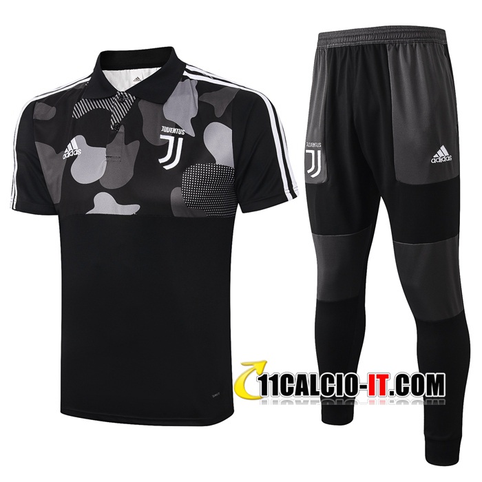 Nuove Kit Maglia Polo Juventus Pantaloni Nero Bianco 2020/21 ...