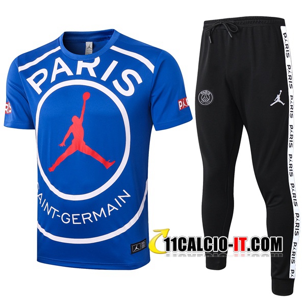 Nuove Kit Maglia Allenamento Paris PSG Jordan Pantaloni Blu 2020 ...