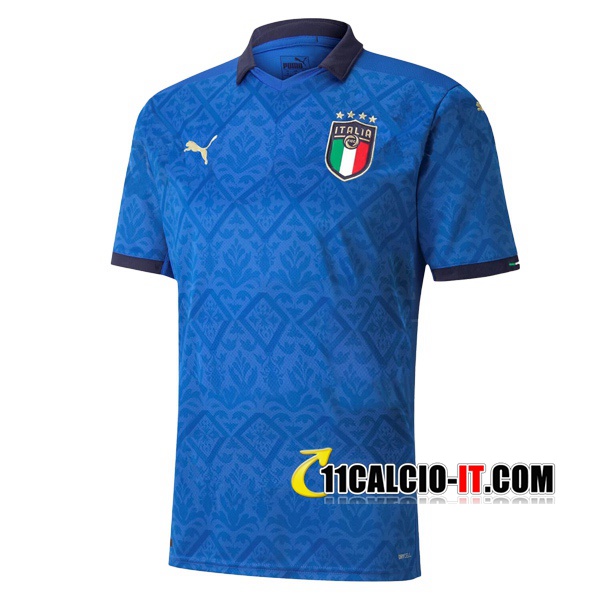 Kit Maglia Calcio Italia Prima (Pantaloncini Calzettoni) 2020/2021