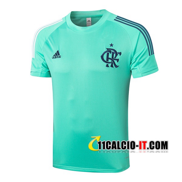 Nuove T Shirt Allenamento Flamengo Verde 2020/21 | Tailandia