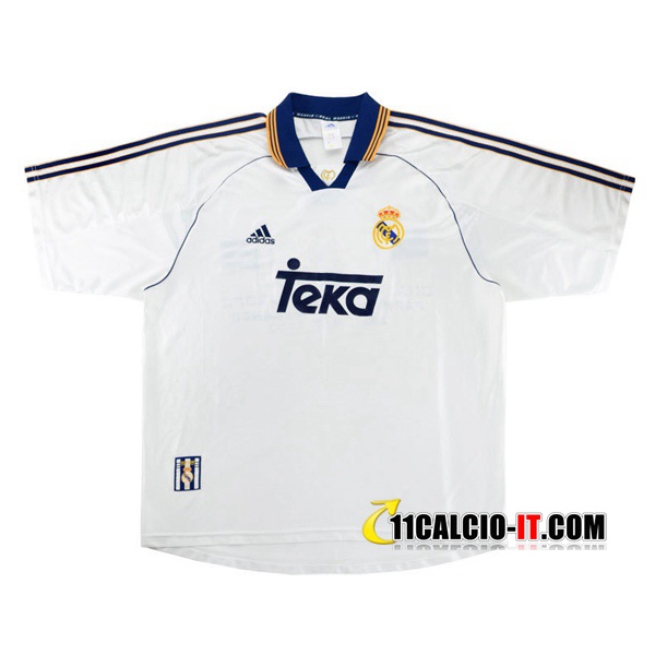 Maglia Calcio Real Madrid Retro Prima 1998/2000