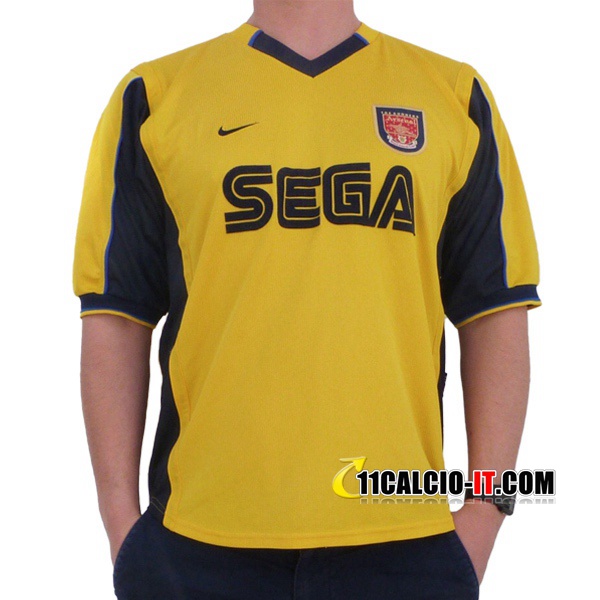 Maglia Calcio Arsenal Retro Seconda 1999/2001