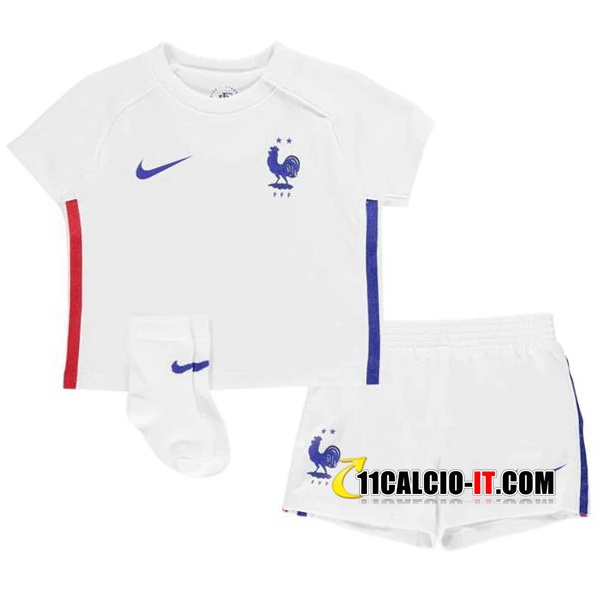 Nuove Maglia Calcio Francia Bambino Seconda 2020/21 | Tailandia
