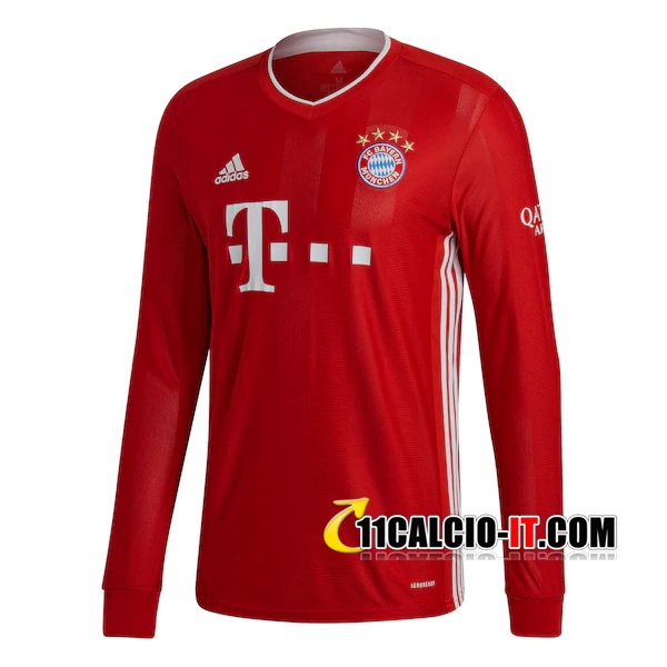 Nuove Maglia Calcio Bayern Monaco Prima Maniche lunghe ...