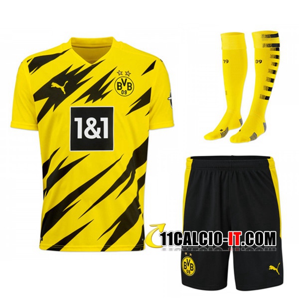 Nuove Kit Maglia Dortmund BVB Prima (Pantaloncini Calzini) 2020/21 ...